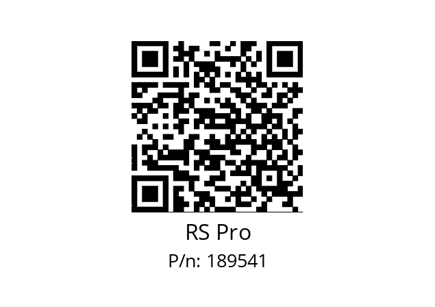   RS Pro 189541