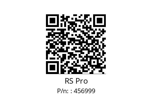   RS Pro : 456999