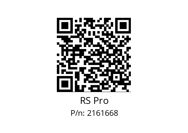   RS Pro 2161668