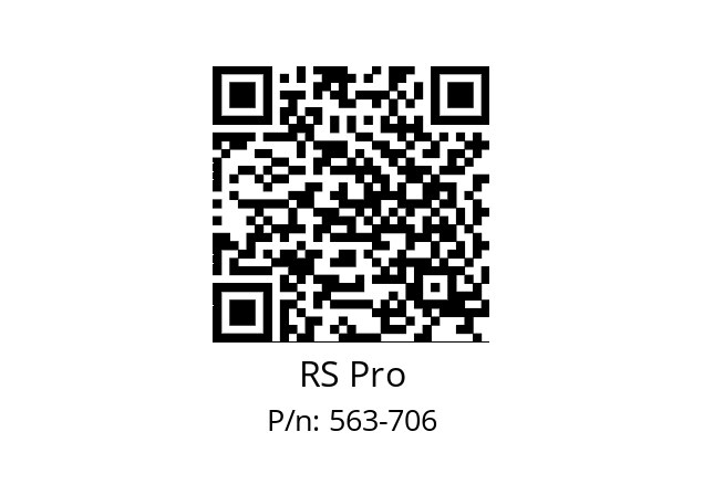   RS Pro 563-706