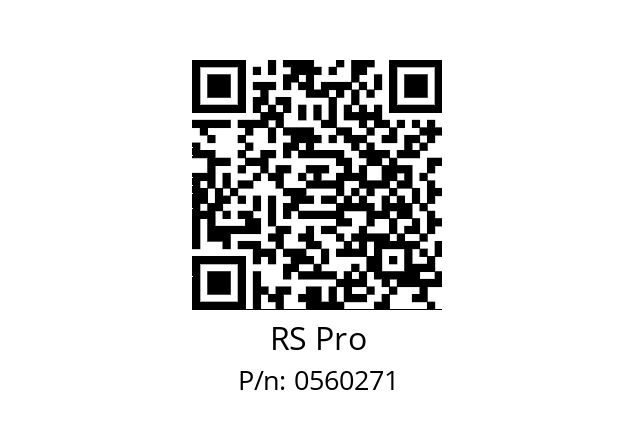   RS Pro 0560271