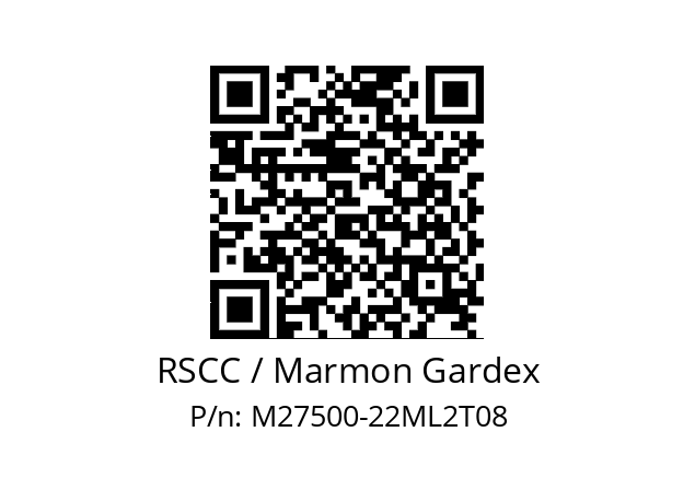   RSCC / Marmon Gardex M27500-22ML2T08