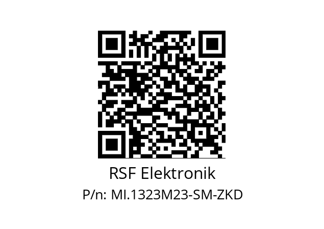   RSF Elektronik MI.1323M23-SM-ZKD