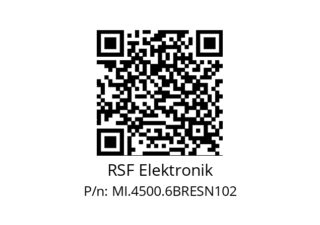   RSF Elektronik MI.4500.6BRESN102