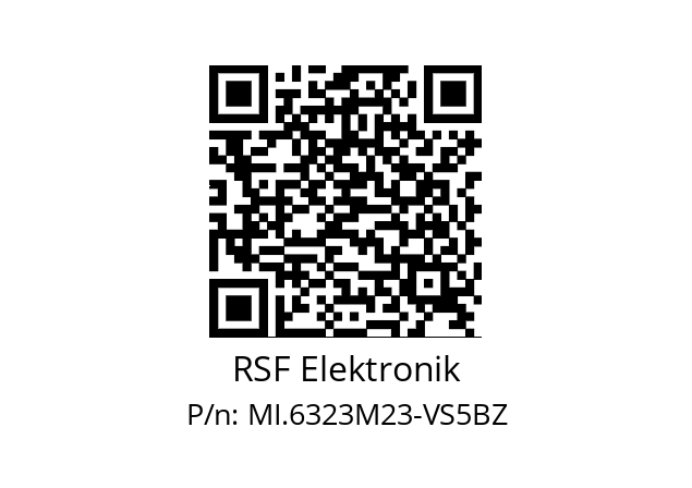   RSF Elektronik MI.6323M23-VS5BZ