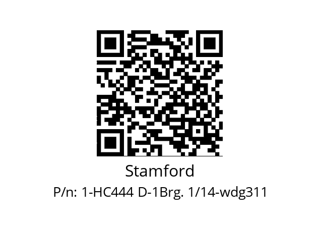   Stamford 1-HC444 D-1Brg. 1/14-wdg311