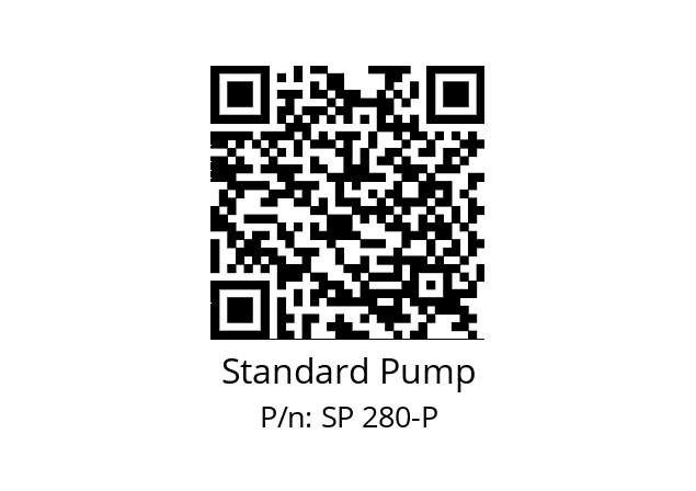   Standard Pump SP 280-P