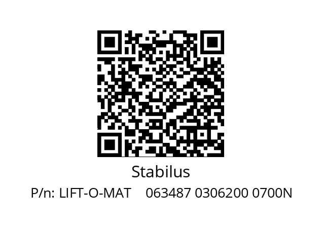   Stabilus LIFT-O-MAT    063487 0306200 0700N