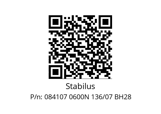   Stabilus 084107 0600N 136/07 BH28