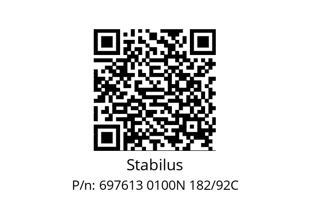   Stabilus 697613 0100N 182/92C