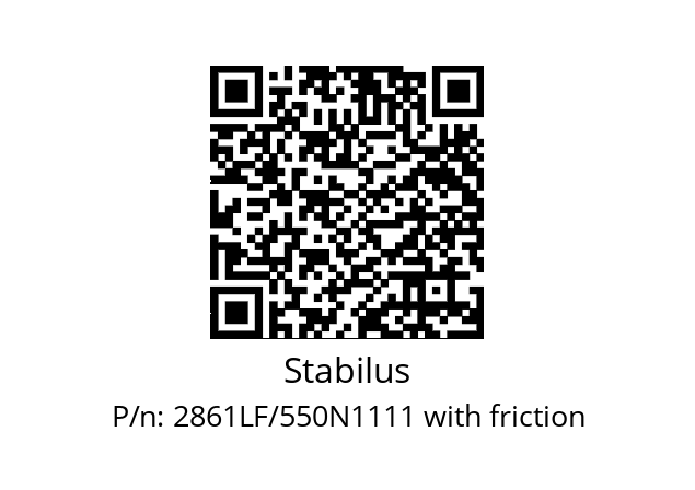   Stabilus 2861LF/550N1111 with friction