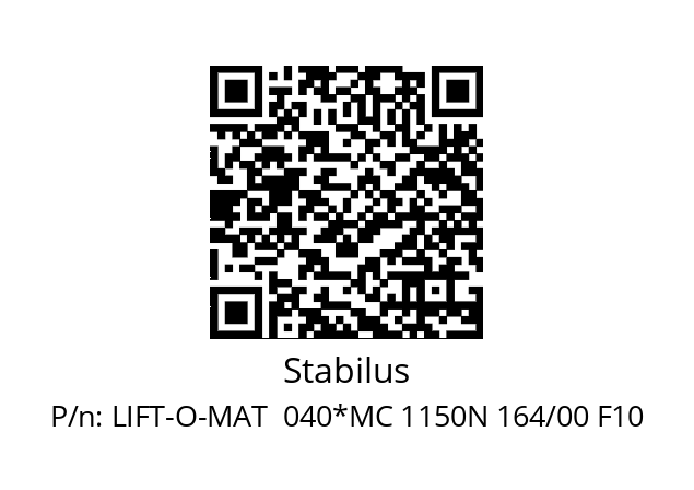   Stabilus LIFT-O-MAT  040*MC 1150N 164/00 F10