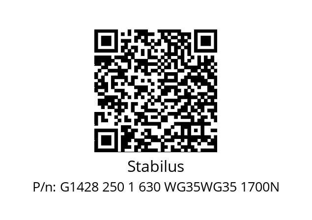   Stabilus G1428 250 1 630 WG35WG35 1700N