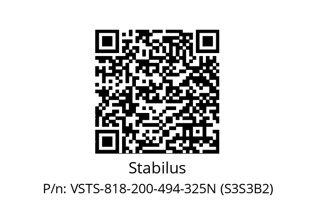   Stabilus VSTS-818-200-494-325N (S3S3B2)