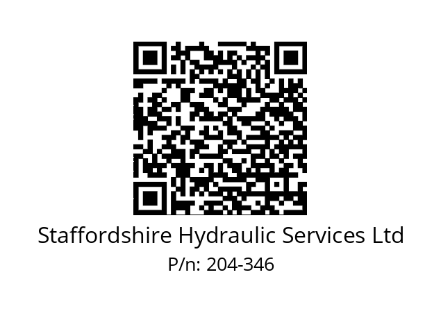   Staffordshire Hydraulic Services Ltd 204-346