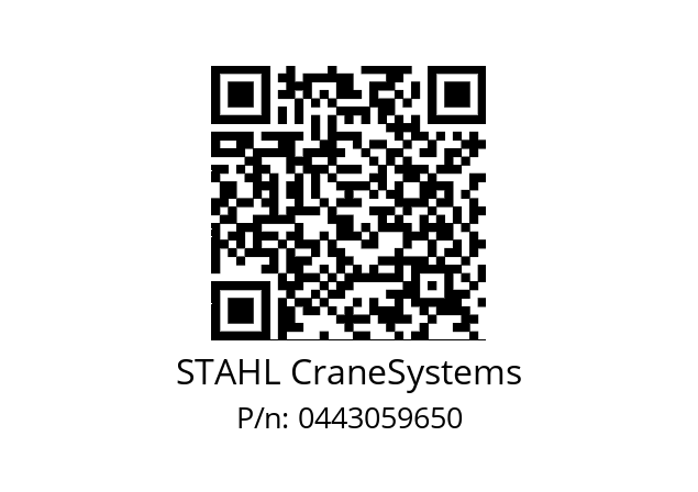   STAHL CraneSystems 0443059650