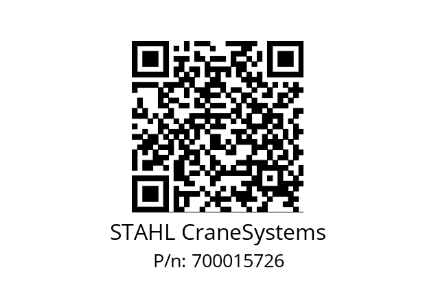   STAHL CraneSystems 700015726