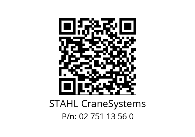   STAHL CraneSystems 02 751 13 56 0