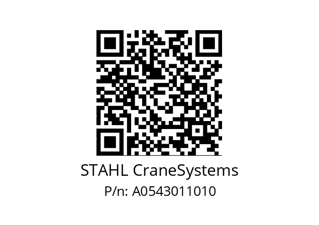   STAHL CraneSystems A0543011010