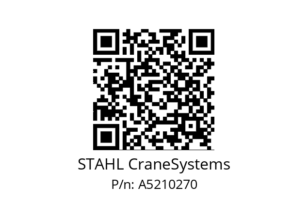   STAHL CraneSystems A5210270