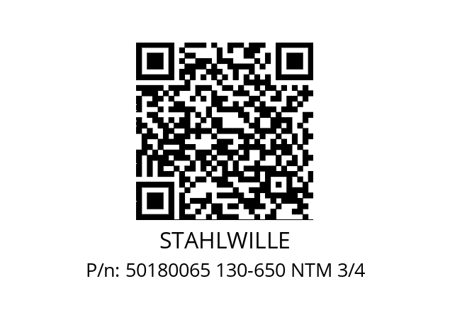   STAHLWILLE 50180065 130-650 NTM 3/4