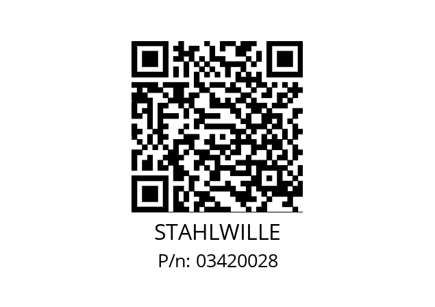   STAHLWILLE 03420028