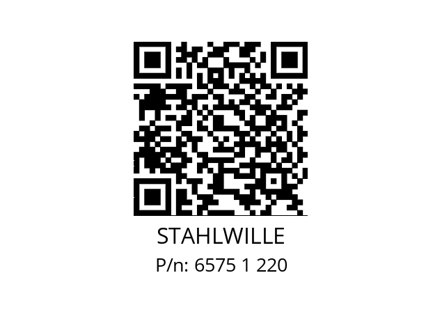   STAHLWILLE 6575 1 220