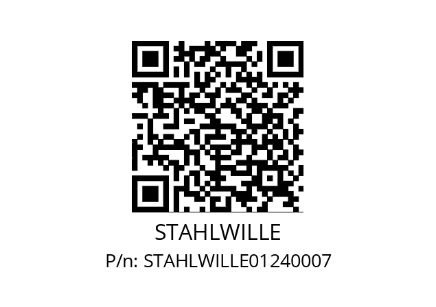   STAHLWILLE STAHLWILLE01240007