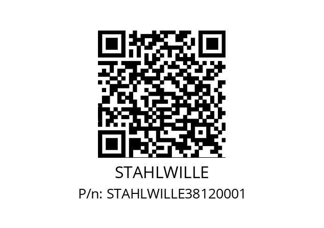   STAHLWILLE STAHLWILLE38120001