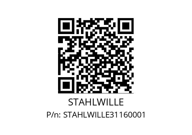   STAHLWILLE STAHLWILLE31160001