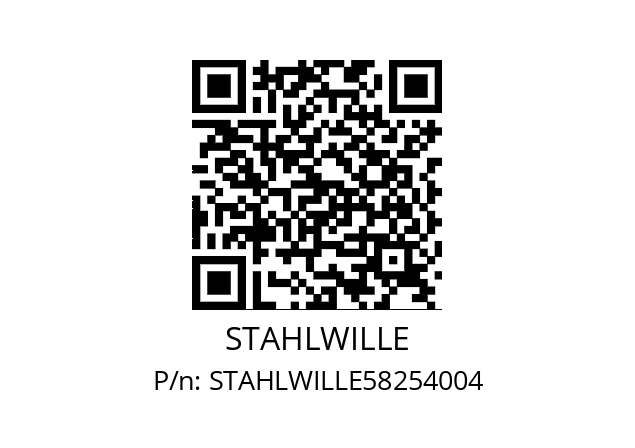   STAHLWILLE STAHLWILLE58254004