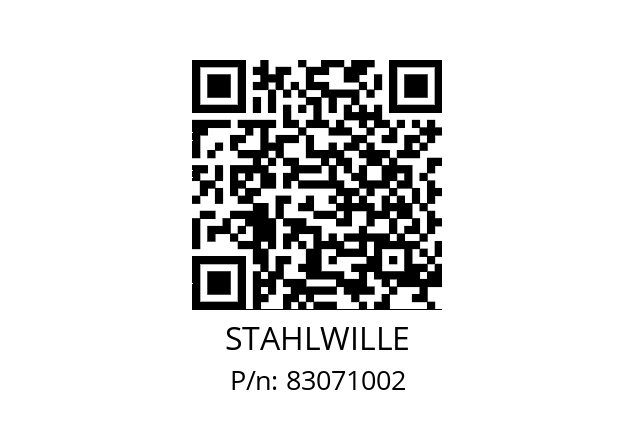   STAHLWILLE 83071002