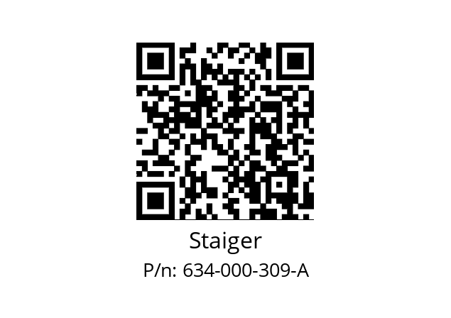   Staiger 634-000-309-A