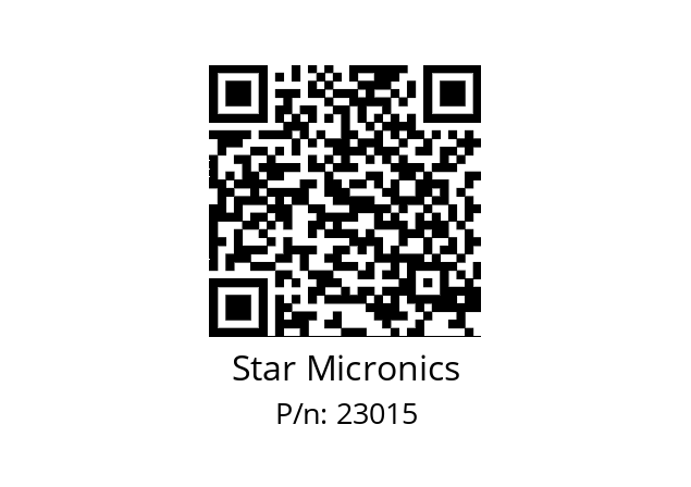   Star Micronics 23015