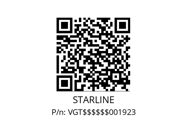   STARLINE VGT$$$$$$001923