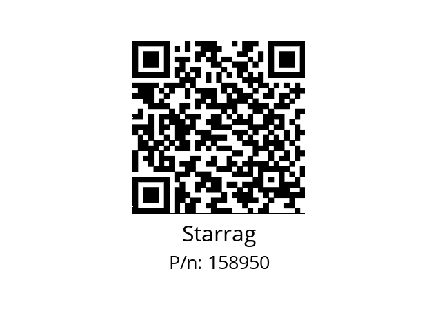   Starrag 158950