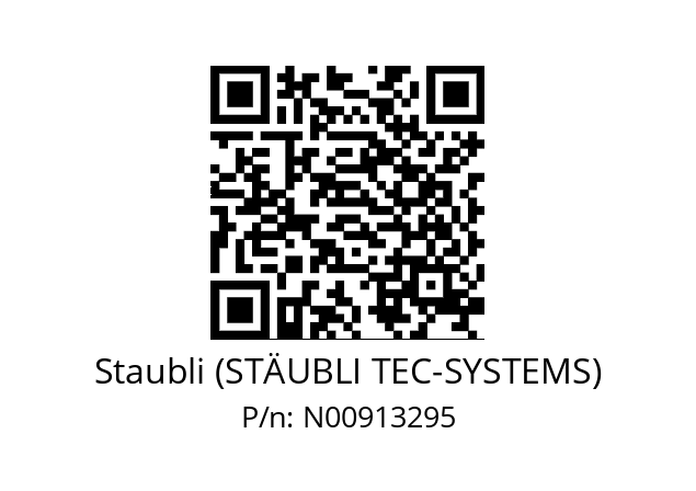   Staubli (STÄUBLI TEC-SYSTEMS) N00913295