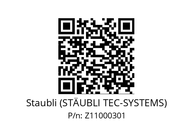   Staubli (STÄUBLI TEC-SYSTEMS) Z11000301