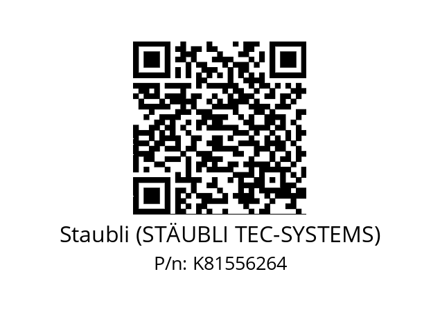   Staubli (STÄUBLI TEC-SYSTEMS) K81556264