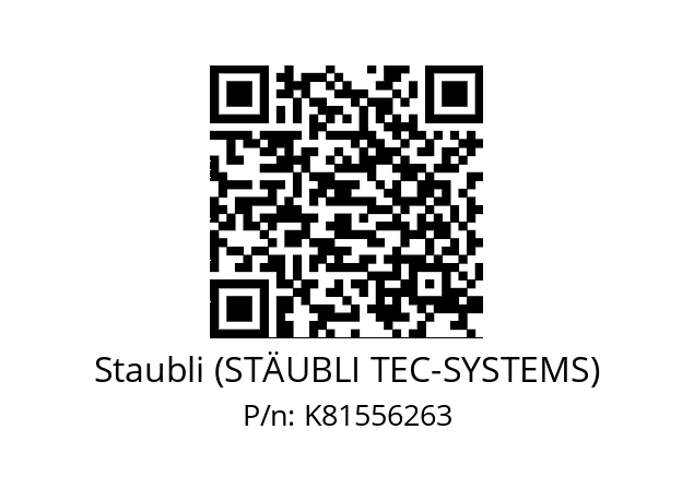   Staubli (STÄUBLI TEC-SYSTEMS) K81556263