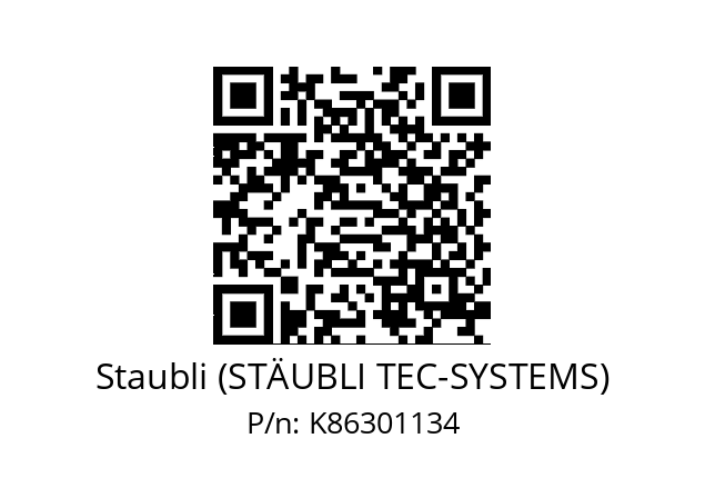   Staubli (STÄUBLI TEC-SYSTEMS) K86301134