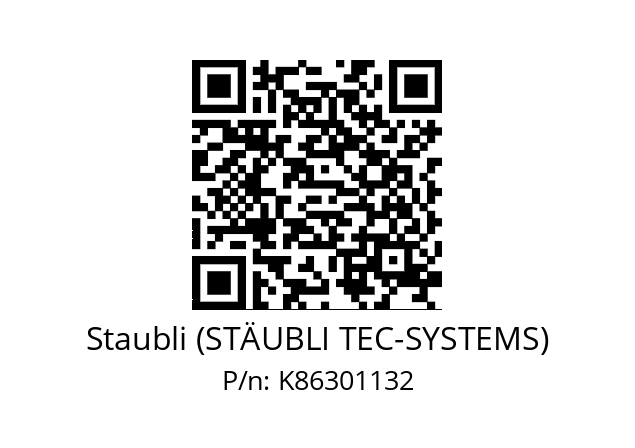   Staubli (STÄUBLI TEC-SYSTEMS) K86301132