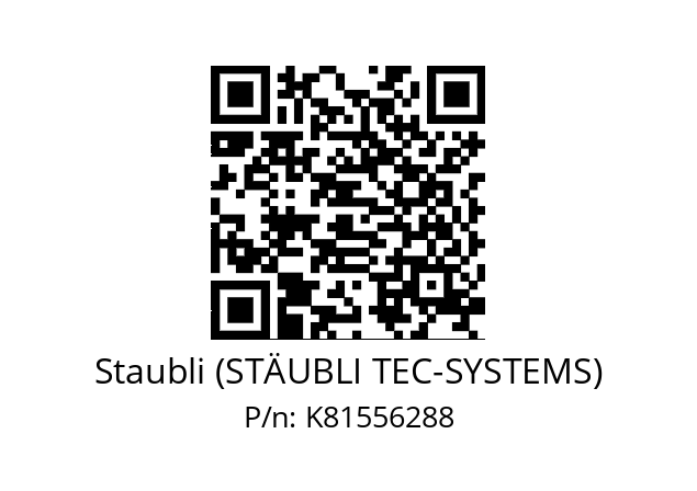   Staubli (STÄUBLI TEC-SYSTEMS) K81556288