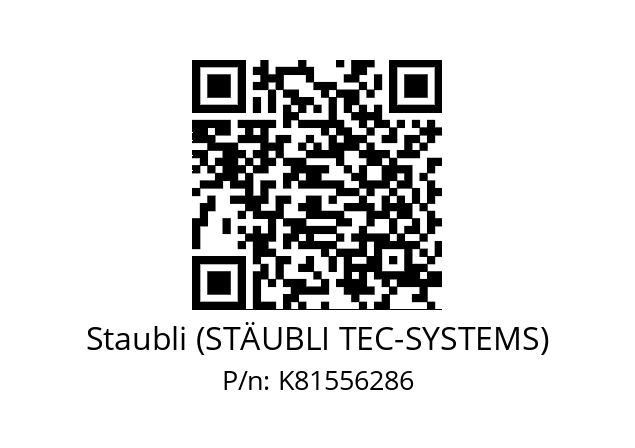   Staubli (STÄUBLI TEC-SYSTEMS) K81556286