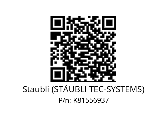   Staubli (STÄUBLI TEC-SYSTEMS) K81556937