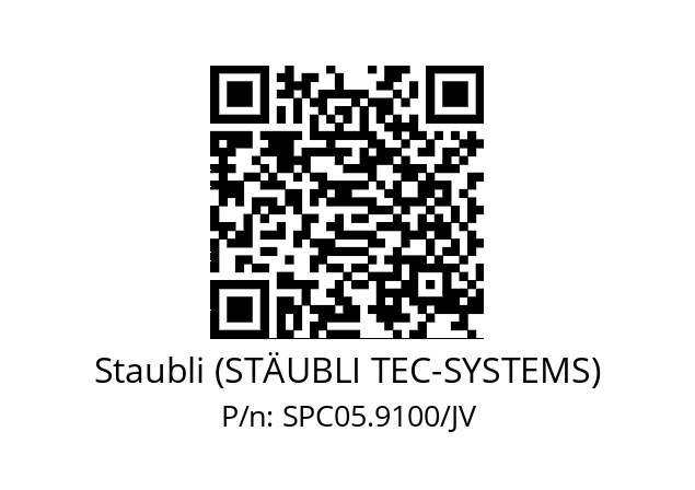   Staubli (STÄUBLI TEC-SYSTEMS) SPC05.9100/JV