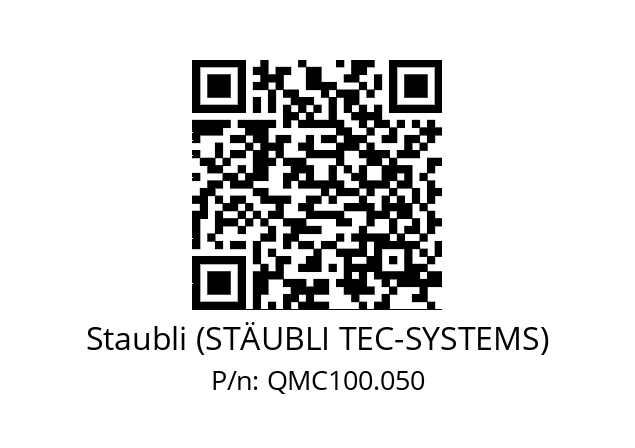   Staubli (STÄUBLI TEC-SYSTEMS) QMC100.050