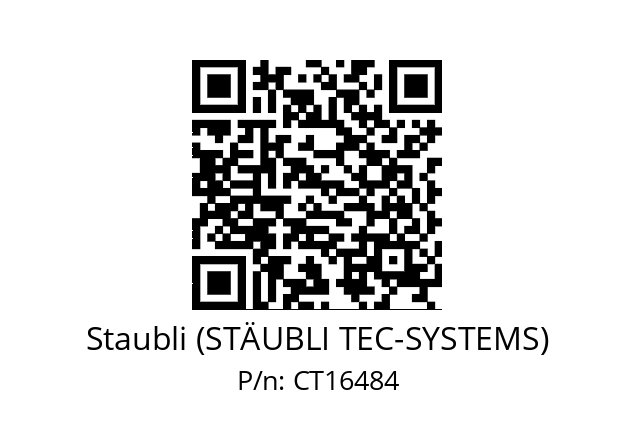   Staubli (STÄUBLI TEC-SYSTEMS) CT16484