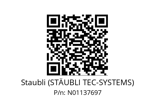   Staubli (STÄUBLI TEC-SYSTEMS) N01137697