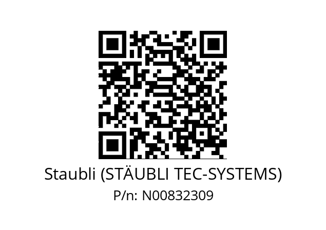   Staubli (STÄUBLI TEC-SYSTEMS) N00832309